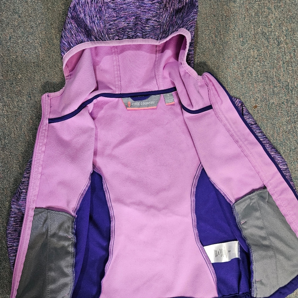 Free Country Girls Chroma softshell jacket sz 4 - Picture 5 of 9